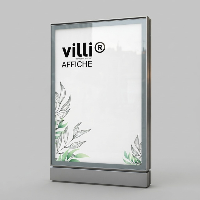 Affiche >1 mètre de largeur